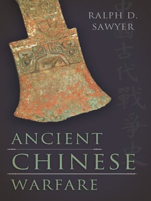 cover image of Ancient Chinese Warfare